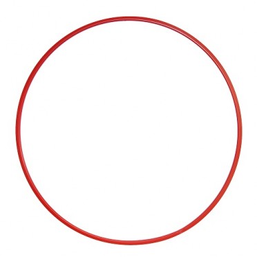Cerc gimnastică ritmică Ø80 cm roșu