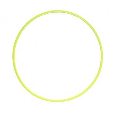 Cerc gimnastică ritmică Ø70 cm galben