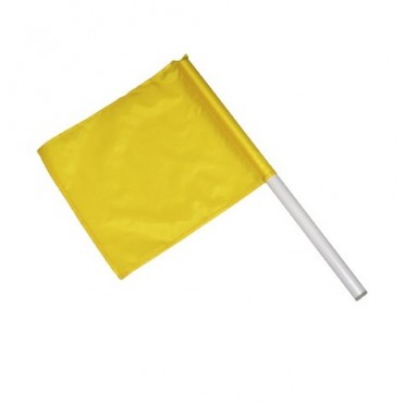 Steag arbitru de tușă - galben