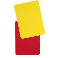 Cartonașe arbitru(roșu și galben)