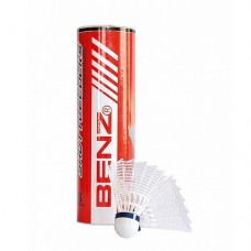 Set 6 fluturași badminton nylon Benz "Classic" - mediu