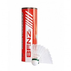 Set 6 fluturași badminton nylon Benz "Classic" - ușor