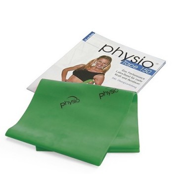 Bandă elastică Physio 2.40 m x 150 mm - verde